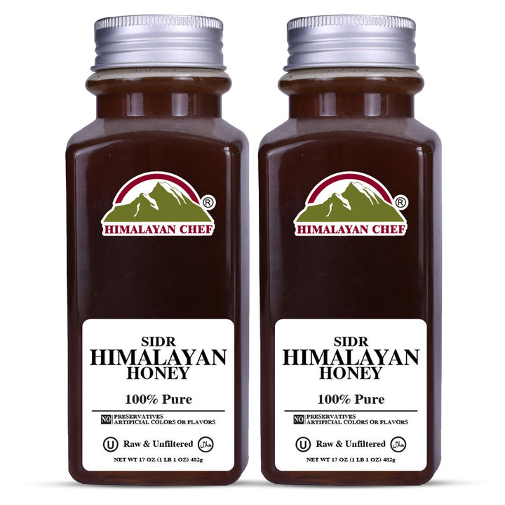 Sidr Honey - 2 lbs (960g) | Pack of 2 - Himalayan Chef