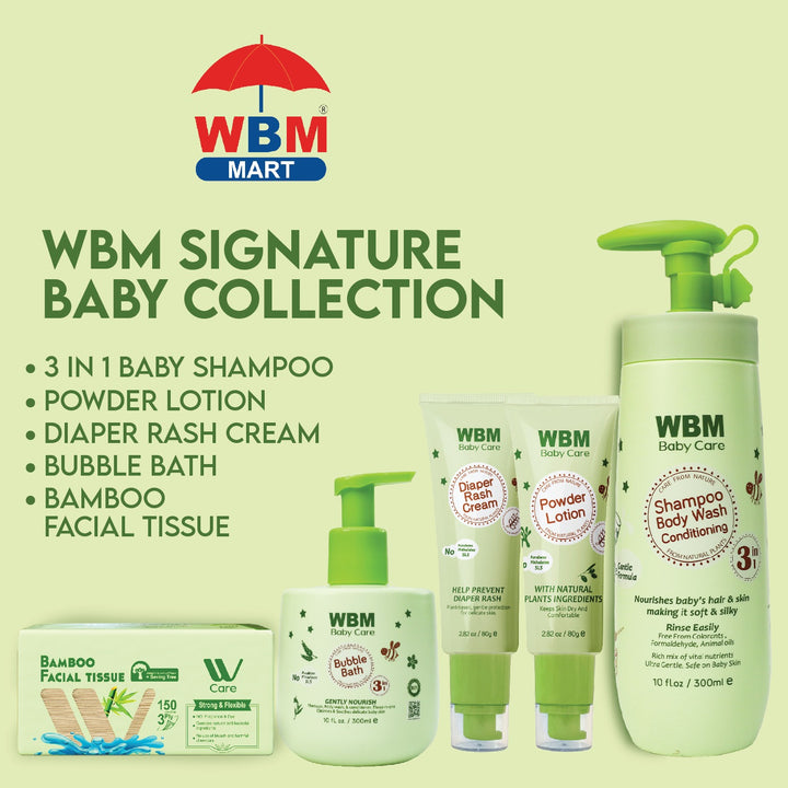 WBM Complete Baby Care Collection – Full Bath &amp; Skin Bundle