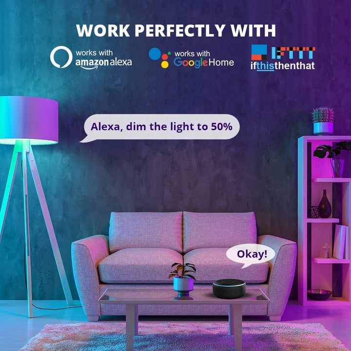 Wifi LED Light Bulb | WBM Smart