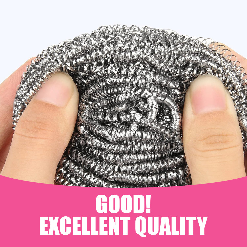 Stainless Steel Scourer - 3 Pcs (100% Rust Free) |  WBM Home