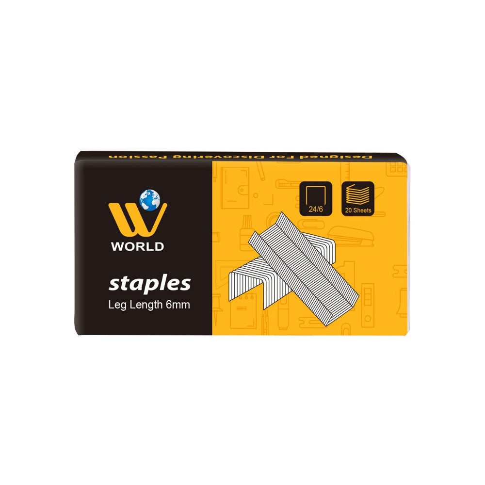 Staple 2 Boxes - 20 Sheets Per Pcs| WBM World