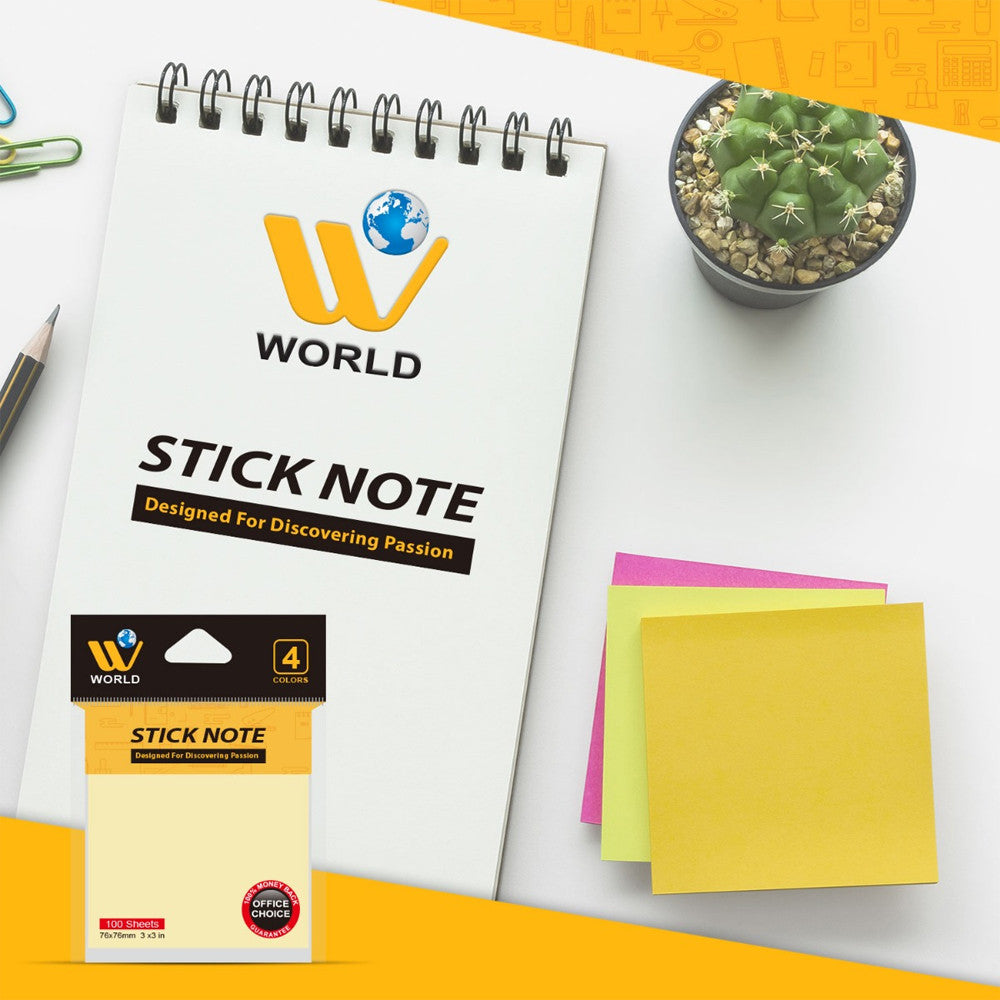 Stick Note - 100 Sheets | WBM World