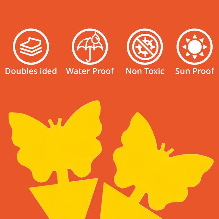 Sticky Bug Sticker - 12 Pcs | WBM Home