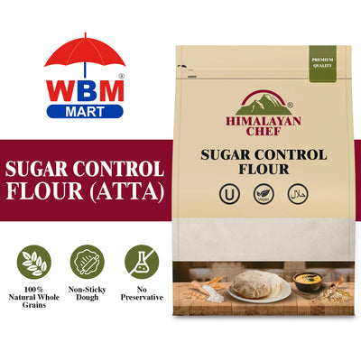 Sugar Control Flour (Atta) -  10 lbs (4540g) | Himalayan Chef