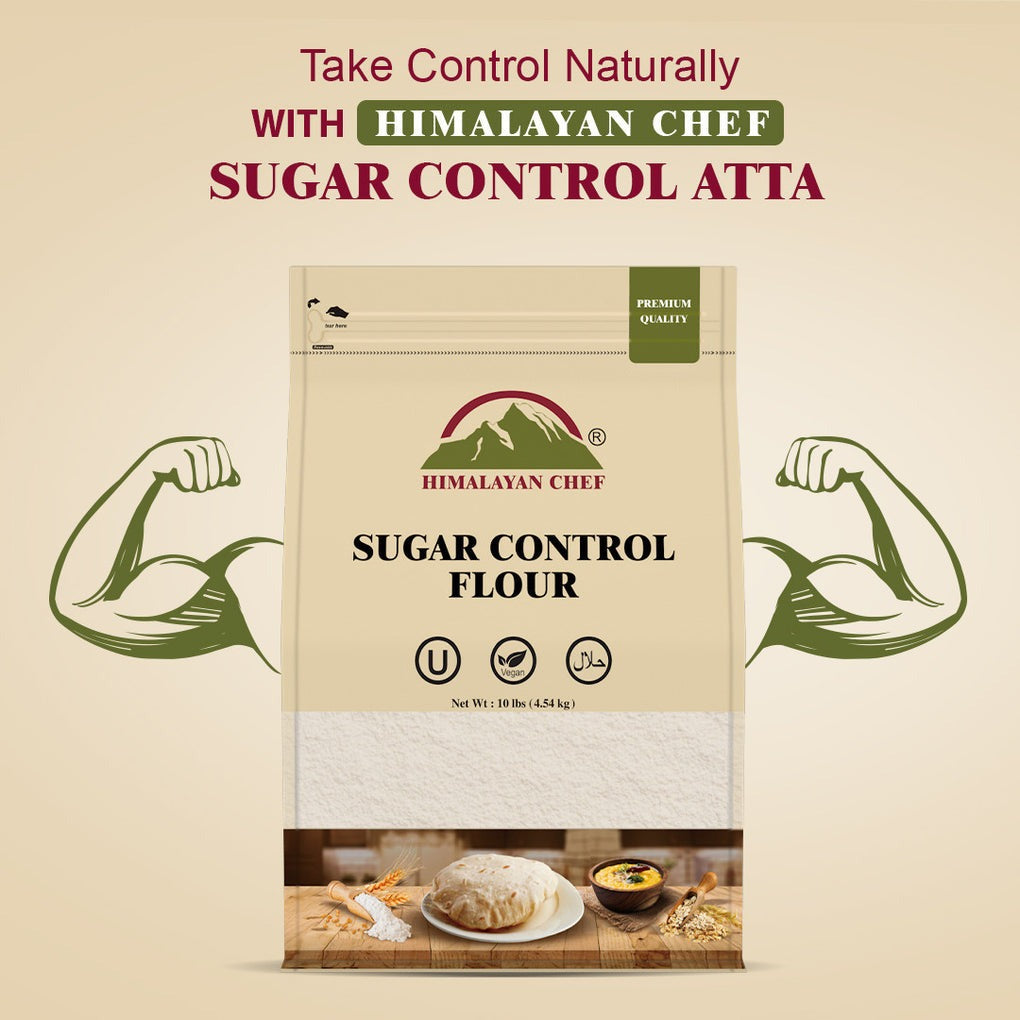 Sugar Control Flour (Atta) - 1.76 lbs (800g) | Himalayan Chef