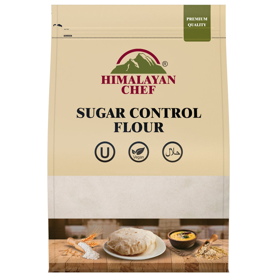 Sugar Control Flour (Atta) -  10 lbs (4540g) | Himalayan Chef