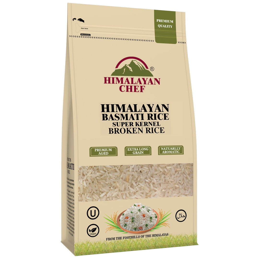 Super Kernel Basmati Broken Rice - 10 lbs (4500g) | Himalayan Chef