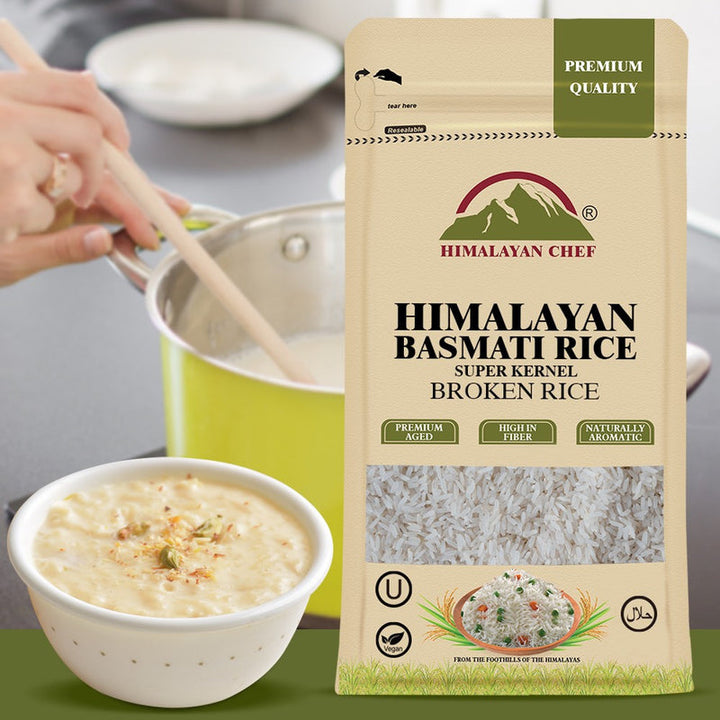 Super Kernel Basmati Broken Rice - 10 lbs (4500g) | Himalayan Chef