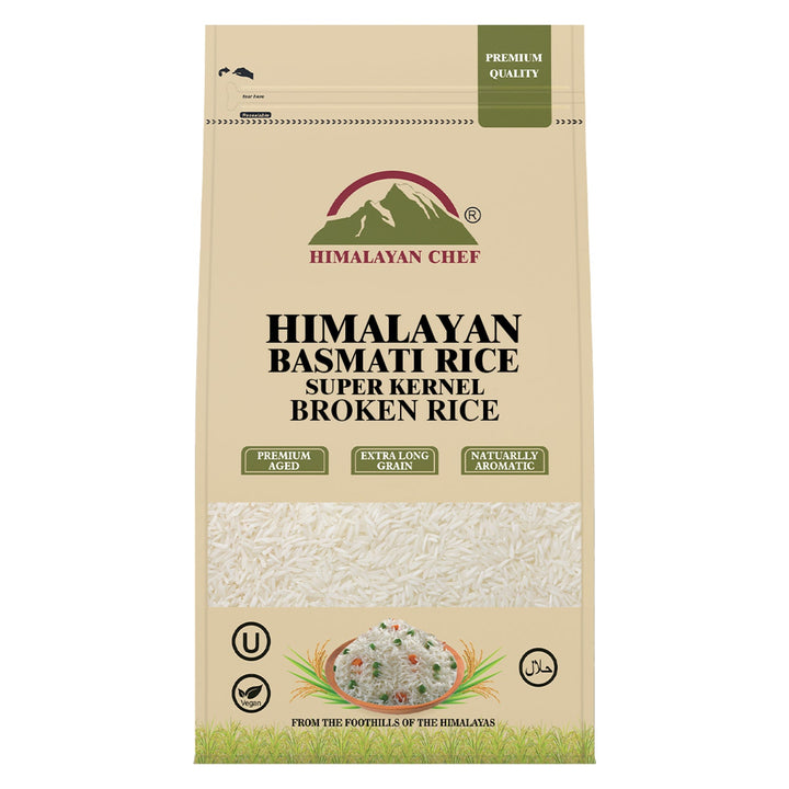 Super Kernel Broken Basmati Rice - 2 lbs (908g) | Himalayan Chef