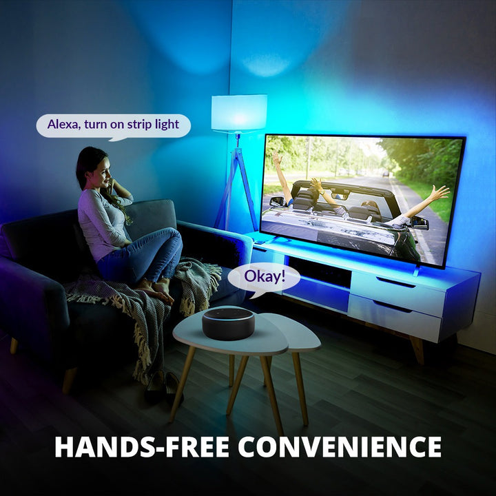 9.85 ft TV Backlight LED Strip Lights | WBM Smart