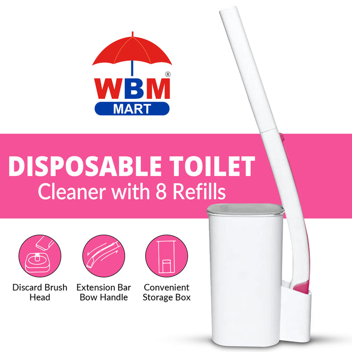 Disposable Toilet Cleaner with 8 refills | WBM Home