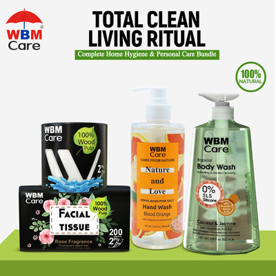 Total Clean Living Ritual – Complete Home Hygiene & Personal Care Bundle | WBM MART