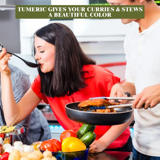Turmeric Powder Plastic Shaker - 0.4 lbs (180g) | Himalayan Chef