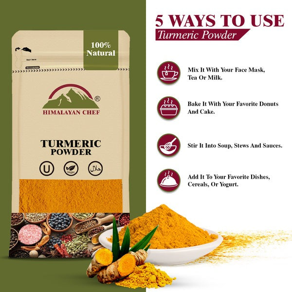 Turmeric Powder - 0.22 lbs (100g) | Himalayan Chef