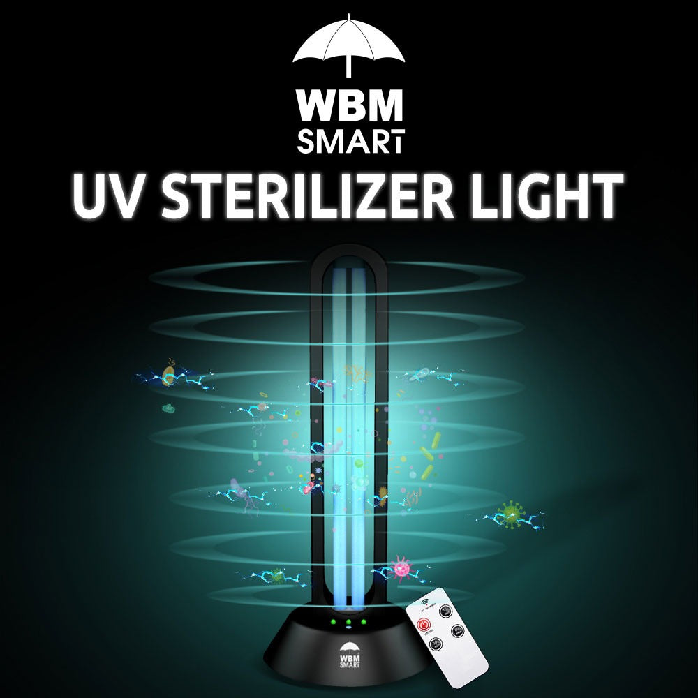 UV Sterilizer &amp; Disinfection Lamp - 40W UV Light | WBM Smart
