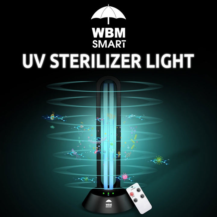 UV Sterilizer &amp; Disinfection Lamp - 40W UV Light | WBM Smart