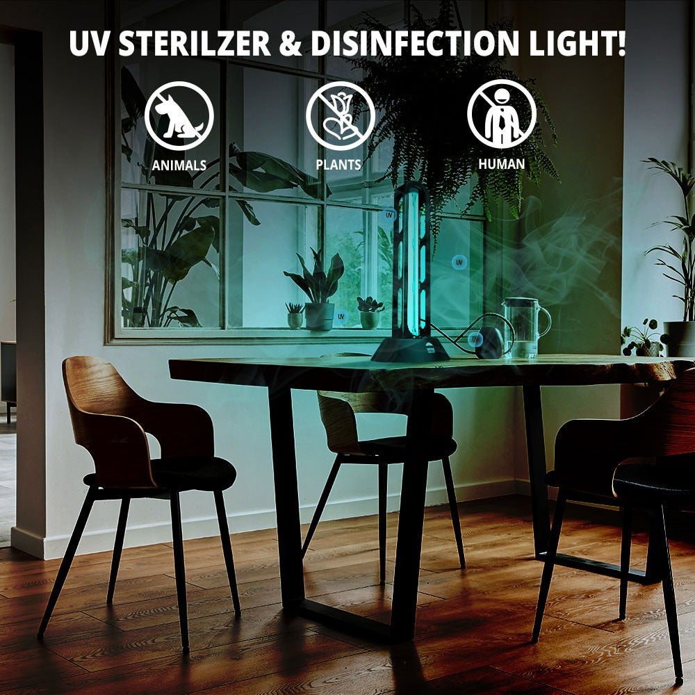 UV Sterilizer &amp; Disinfection Lamp - 40W UV Light | WBM Smart