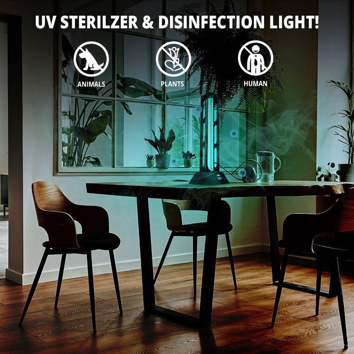 UV Sterilizer &amp; Disinfection Lamp - 40W UV Light | WBM Smart