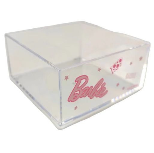 Barbie Stackable Transparent Storage Box Small Organizer | WBM MART