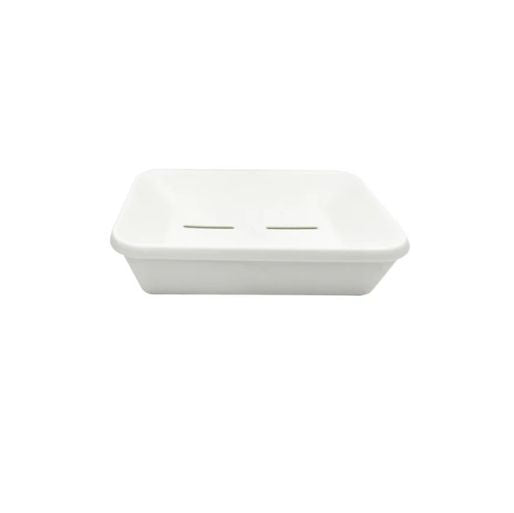 Double Layer Soap Dish White | Bathroom Organizer | WBM MART
