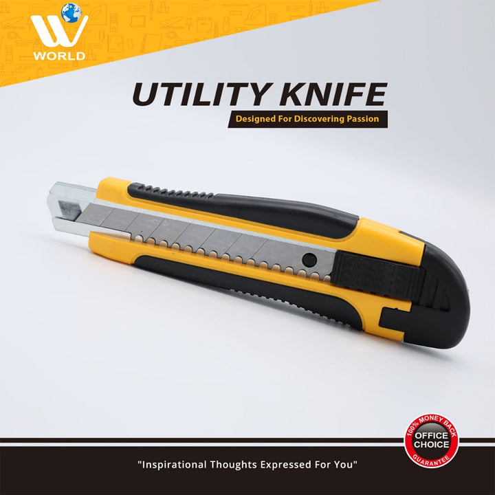 Utility Knife Sharp Carbon Steel Blade -1 Pcs | WBM World