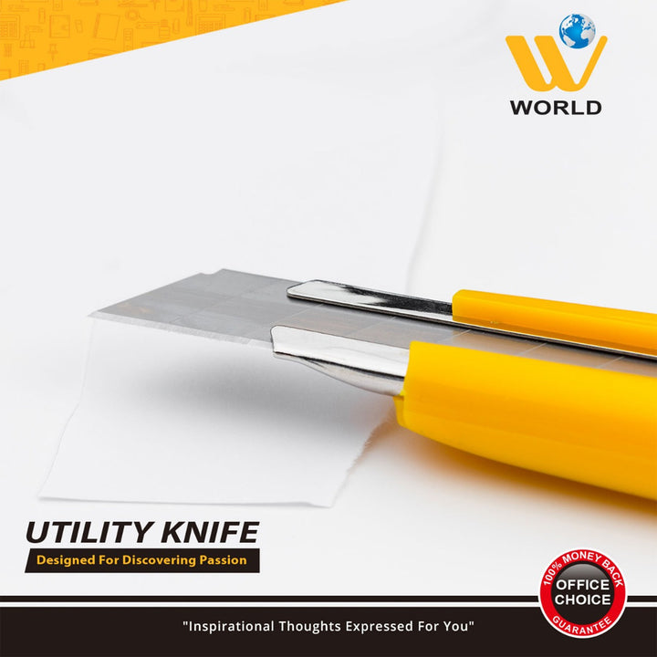 Utility Knife Sharp Carbon Steel Blade -1 Pcs | WBM World