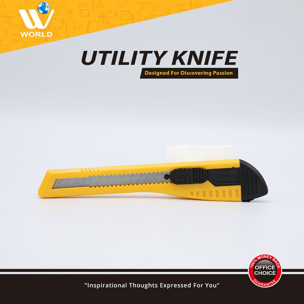 Utility Knife Sharp Carbon Steel Blade - 3 Pcs | WBM World
