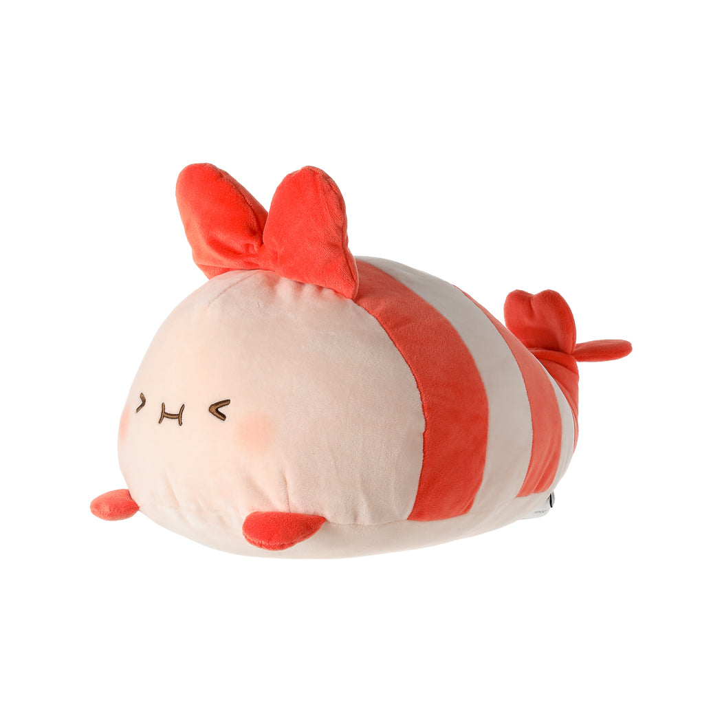 Butterfly Shrimp Soft Lying Plush Toy 15cm Any Random Color | WBM MART