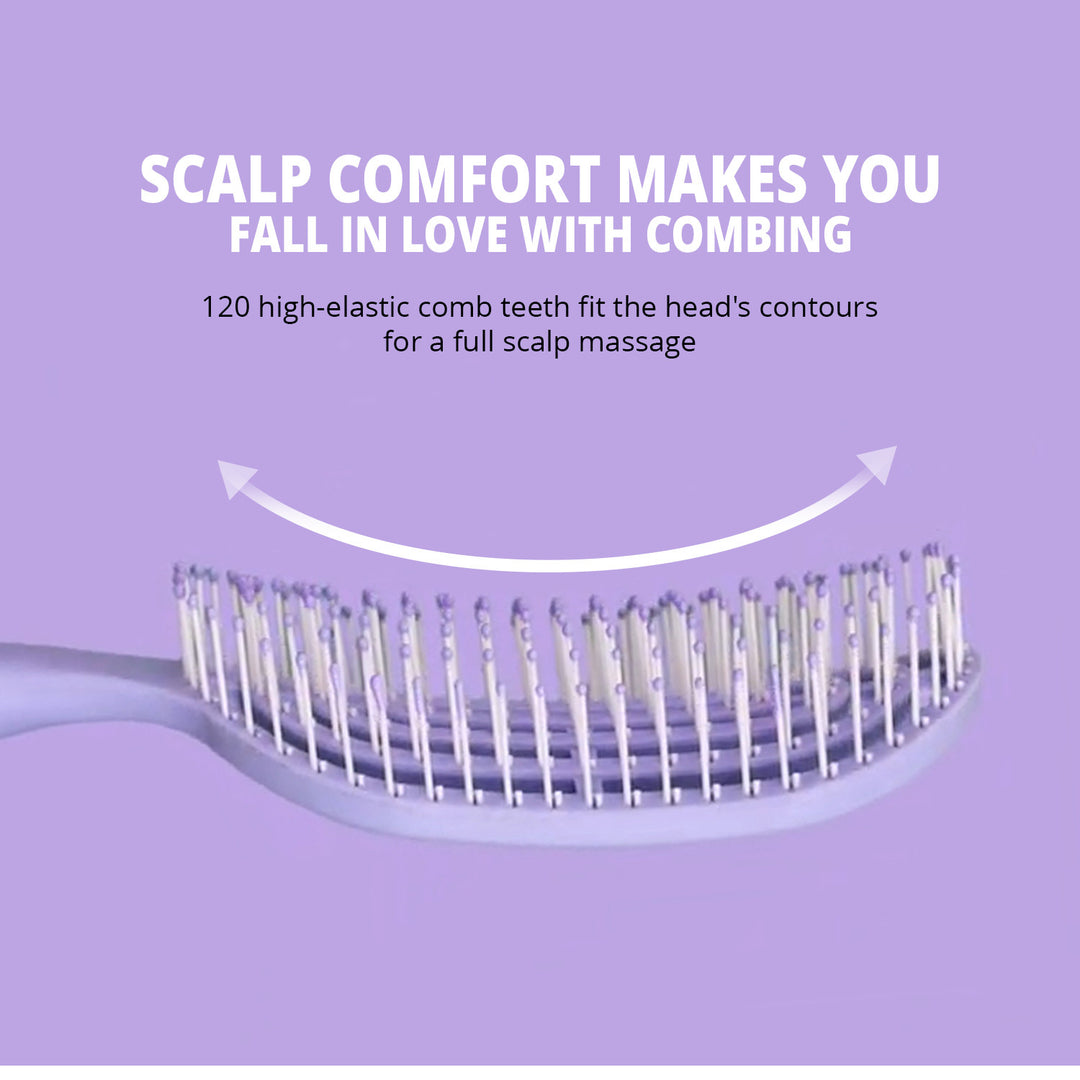 Rectangular Hair Brush (Random Colors) | WBM Care