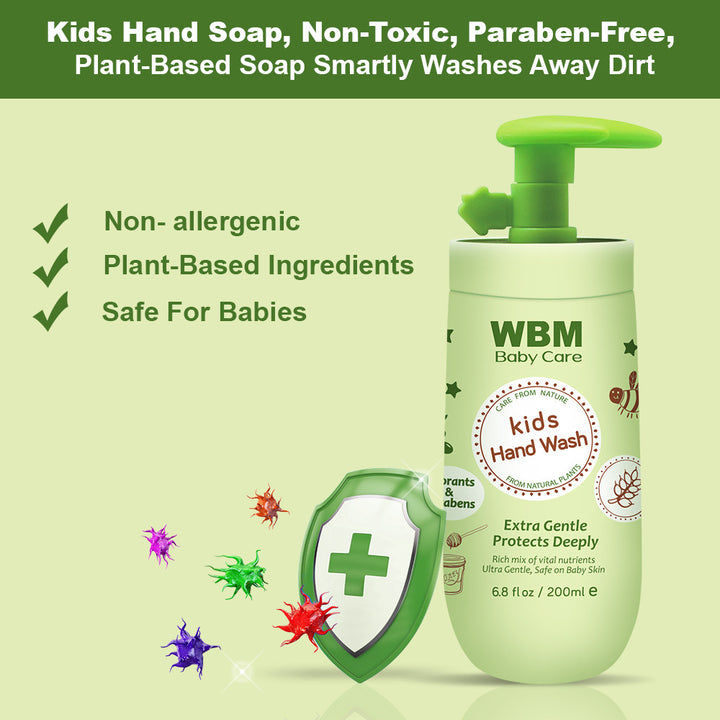 Kids Hand Wash - 200 ml | WBM Baby Care