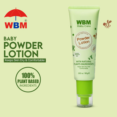 Baby Powder Lotion 80g | WBM Baby Care