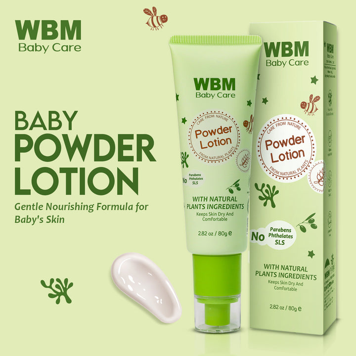 Baby Powder Lotion 80g | WBM Baby Care
