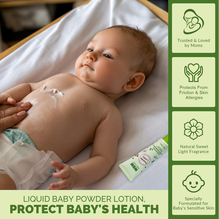 Baby Powder Lotion 80g | WBM Baby Care