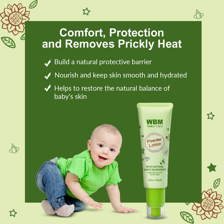 Baby Powder Lotion 80g | WBM Baby Care