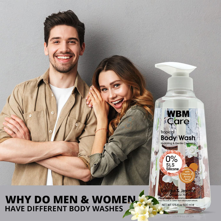 Body Wash Coconut &amp; Jasmine - 500ml | WBM Care