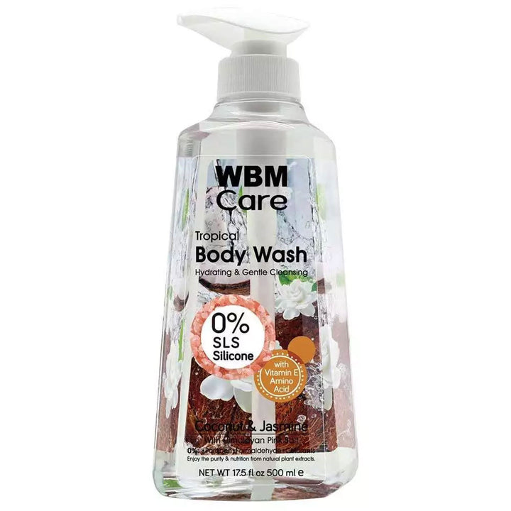 Body Wash Coconut &amp; Jasmine - 500ml | WBM Care