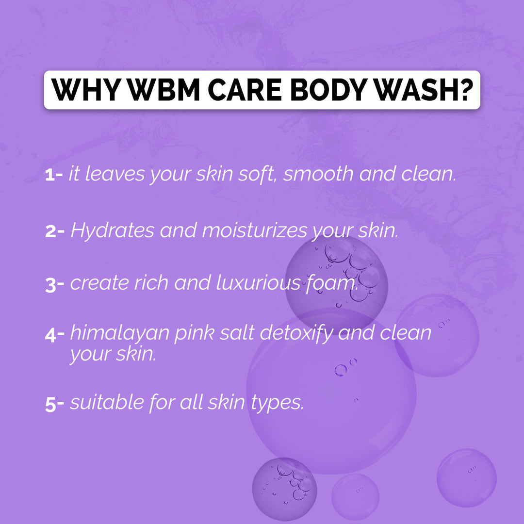 Body Wash Lavender &amp; Almond - 300 ml | WBM Care