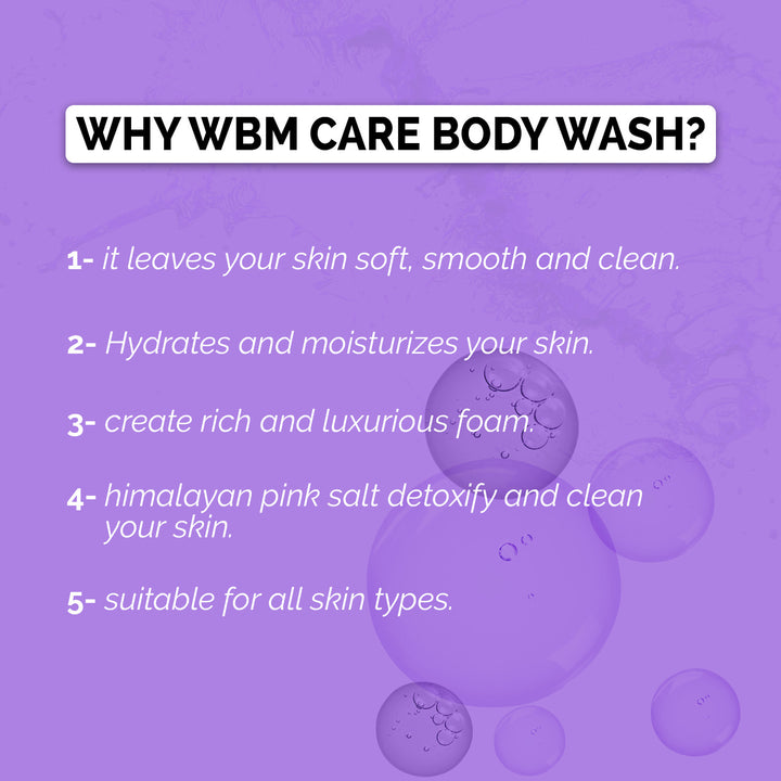 Body Wash Lavender &amp; Almond - 300 ml | WBM Care