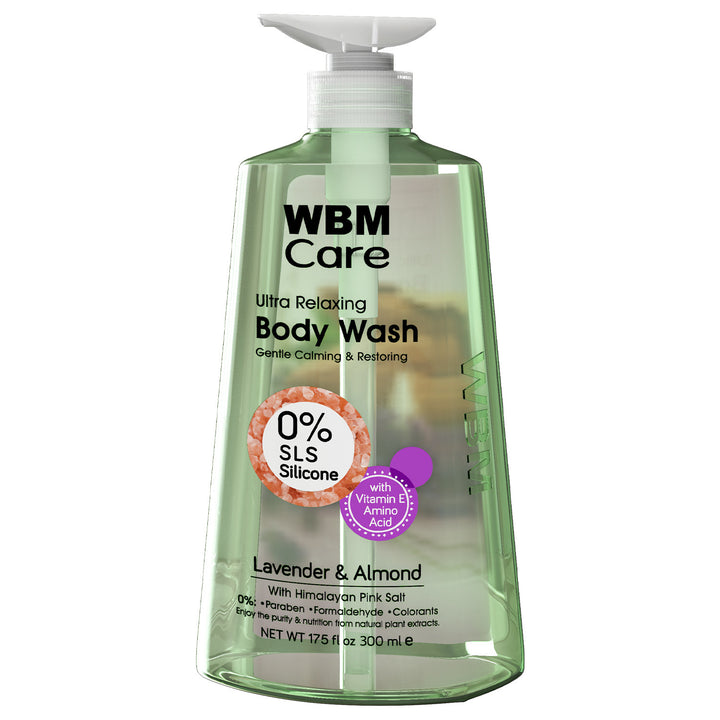 Body Wash Lavender &amp; Almond - 300 ml | WBM Care