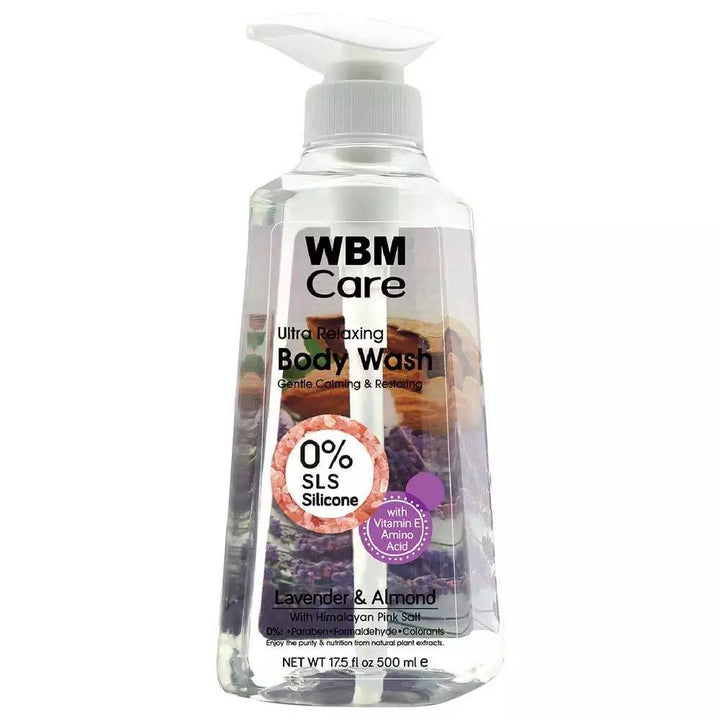 Body Wash Lavender &amp; Almond - 500 ml | WBM Care