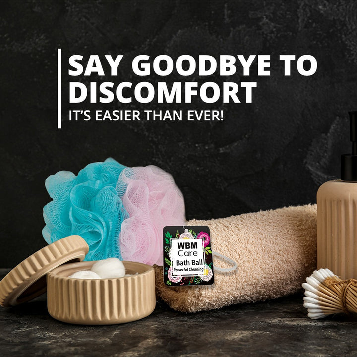 Body Wash Rose &amp; Pearl (500 ml) with Bath Ball Aegean Sea WBM Care