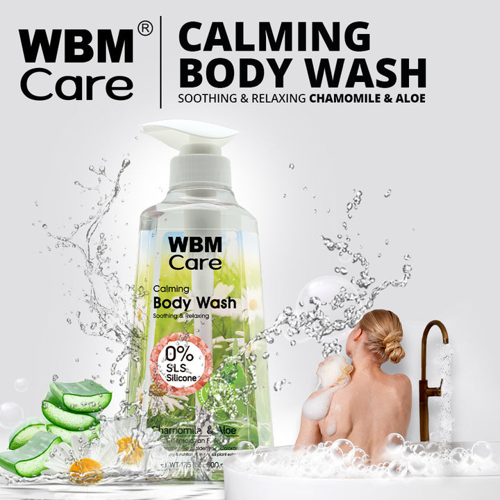 Chamomile &amp; Aloe Body Wash - 500ml | WBM Care