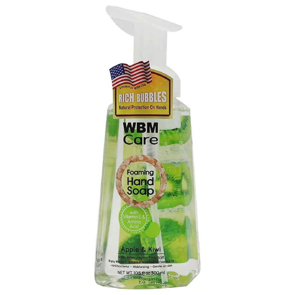Foaming Hand Wash Apple &amp; Kiwi - 300ml |WBM Care