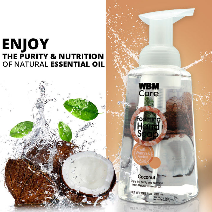Foaming Hand Wash Coconut - 300ml | WBM Care