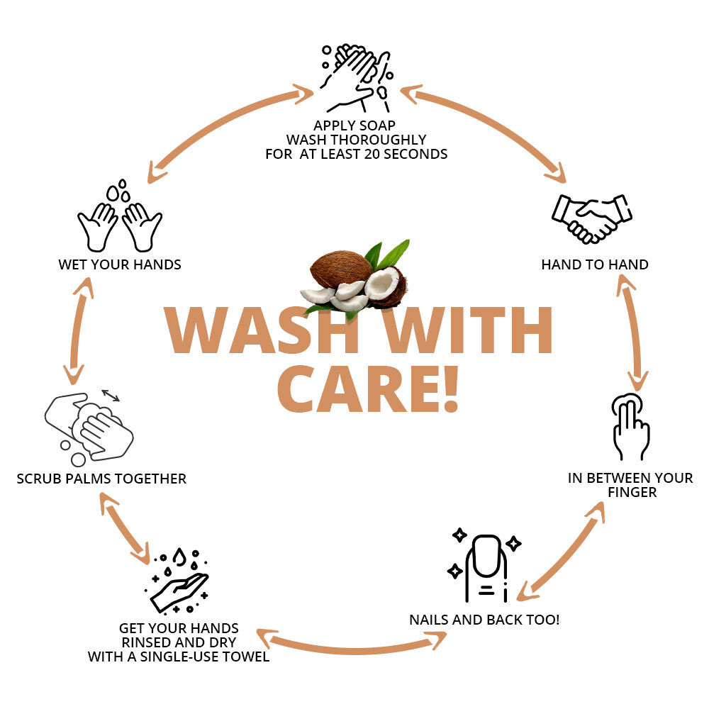 Foaming Hand Wash Coconut - 300ml | WBM Care