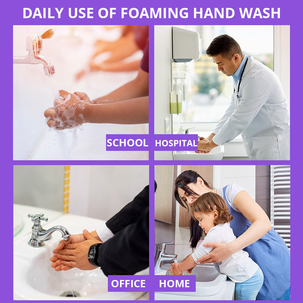 Foaming Hand Wash Lavender and Almond - 300ml | WBM Care