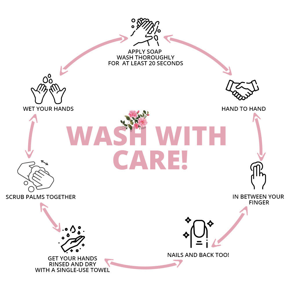 Nature &amp; Love Hand Wash Rose - 400ml | WBM Care