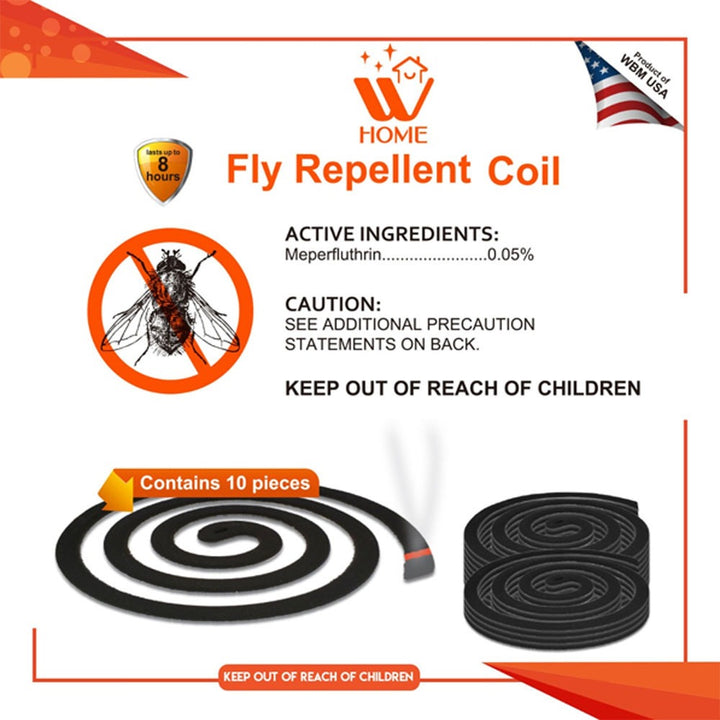 Fly Repellent Coil 85 mm | WBM Home
