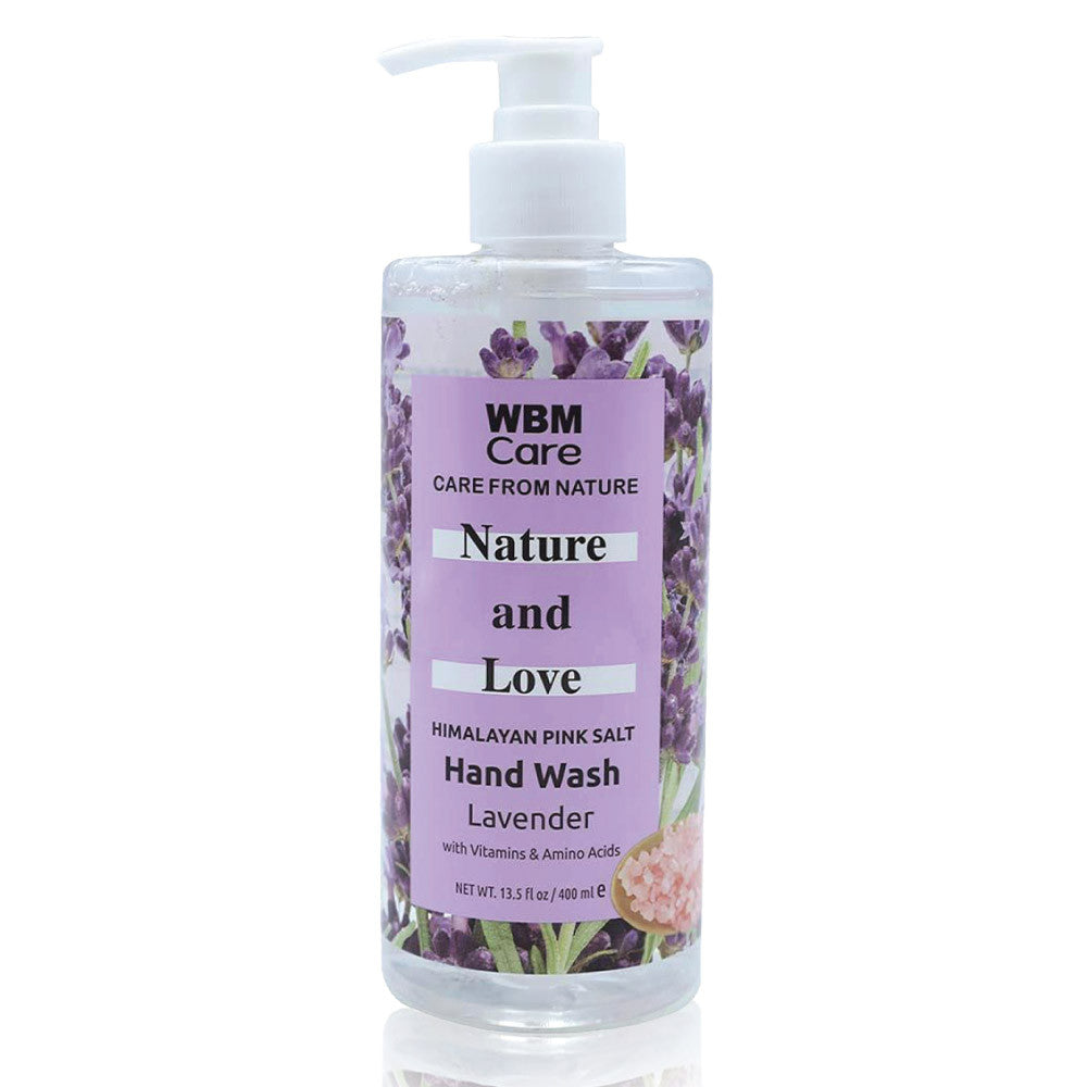 Nature &amp; Love Hand Wash Lavender - 400ml | WBM Care