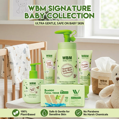 WBM Complete Baby Care Collection – Full Bath & Skin Bundle